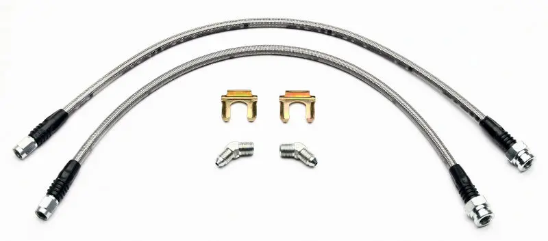 Wilwood Flexline Brake Hose Kit For 1997–2004 Corvette With Sl4 Rear Calipers 1