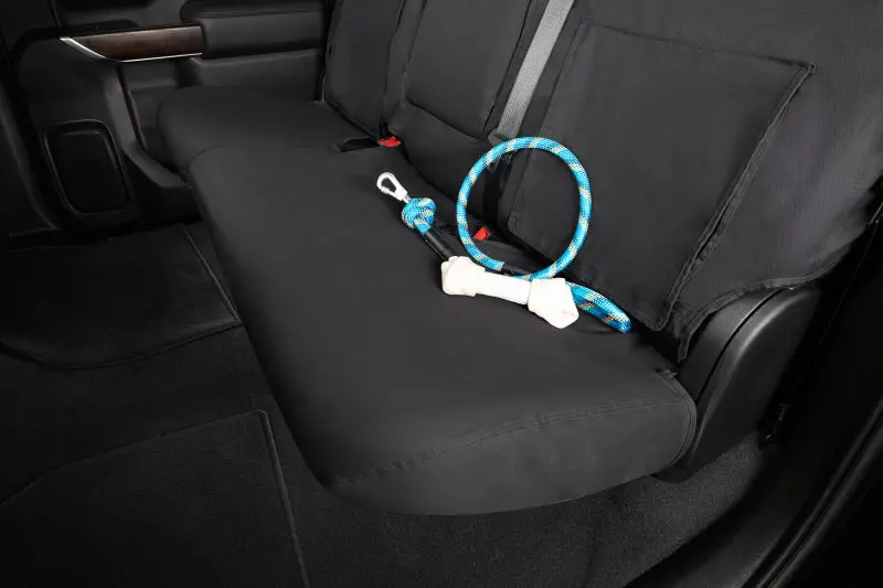 Covercraft Polycotton Custom Seat Covers For Second Row Of 2007–2013 Toyota Tundra – Charcoal 1