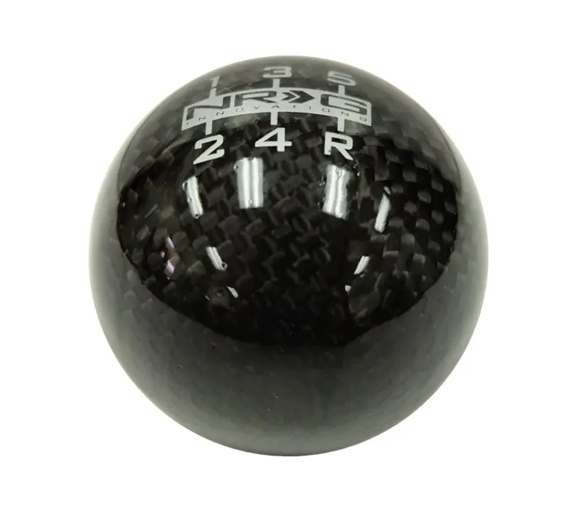 Nrg Heavy-Duty Ball-Style Shift Knob – 480G Carbon Fiber Finish For 5-Speed Transmissions 1