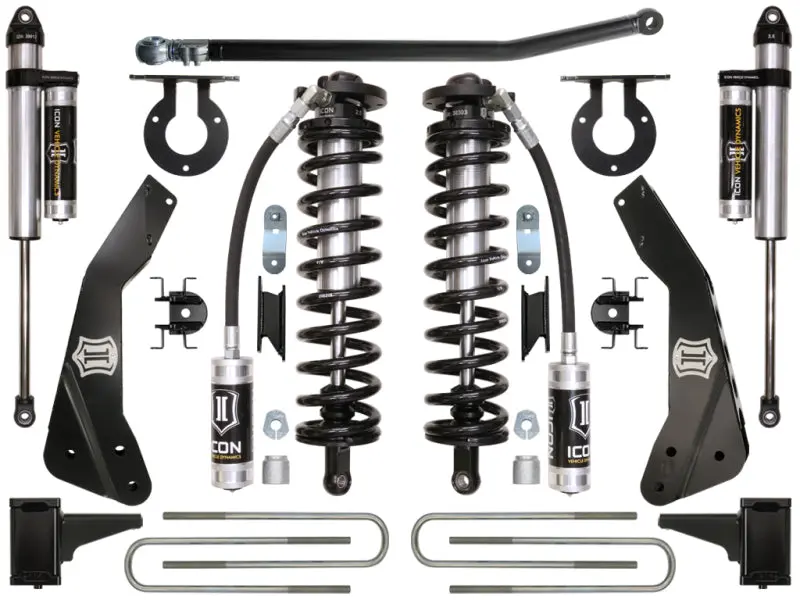 Icon Stage 3 Coilover Conversion System – 4–5.5In Lift For 2011–2016 Ford F-250/F-350 1