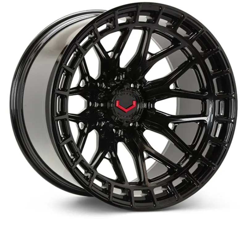 Vossen Lcx-02 Gloss Black Forged Wheel – 22X10", 8X180 Bolt Pattern, +18Mm Offset, 124.3Mm Centerbore, Super-Deep Profile 1
