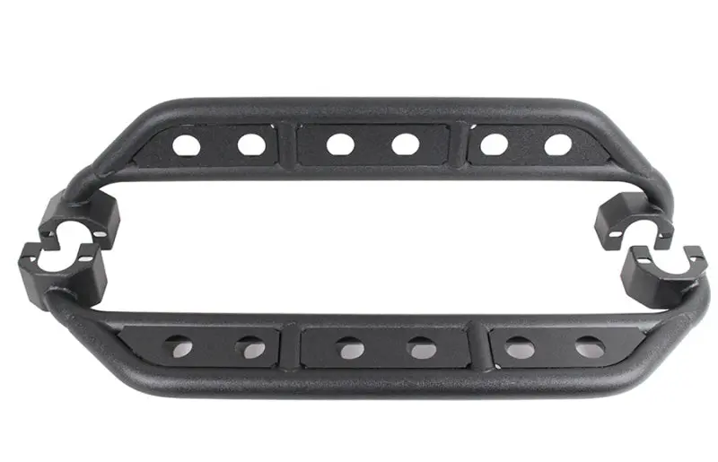 Fishbone Off-Road Textured Black Steel Side Steps For 2007–2018 Jeep Wrangler Jk 2-Door 1