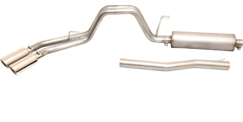 Gibson Stainless Steel Dual Sport Cat-Back Exhaust System For 20–24 Ford Super Duty F250/F350 1