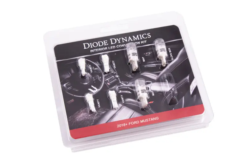 Diode Dynamics Cool White Interior Led Light Kit For 2018–2019 Mustang – Stage 2 Upgrade 1