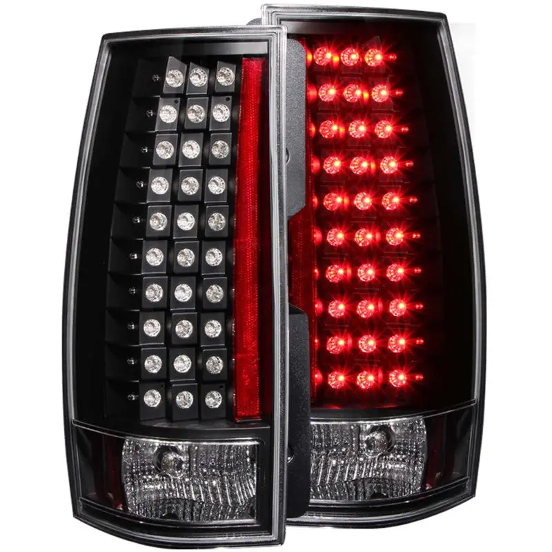 Anzo Led Taillight Assembly For 2007–2014 Chevrolet Suburban – Black Housing, G4 Series Design 1