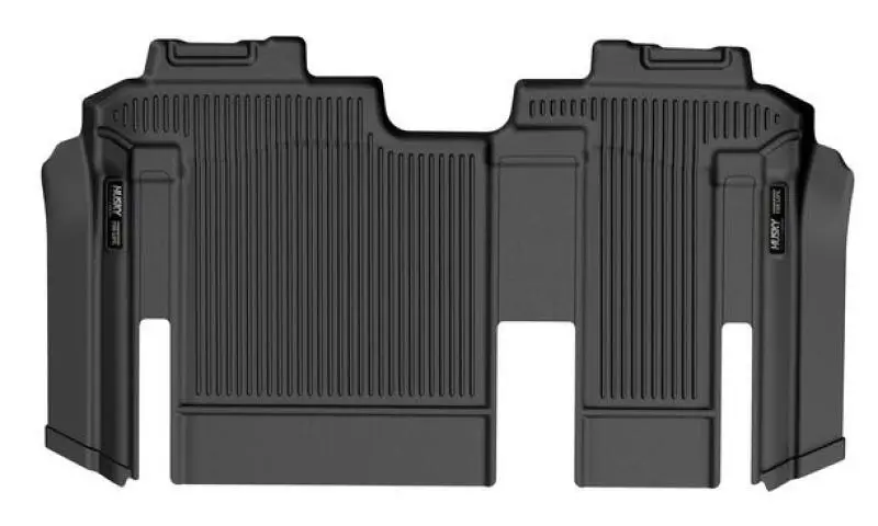 Husky Liners Weatherbeater Second-Row Floor Liners For 2021–2023 Toyota Sienna – Heavy-Duty Black Rubber 1
