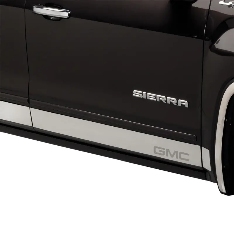 Putco Stainless Steel Rocker Panel Trim For 07–13 Gmc Sierra Extended Cab (6.5' Box) 1