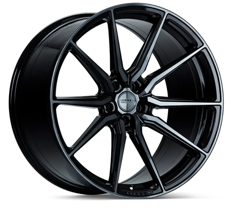 Vossen Hf-3 Forged Alloy Wheel – 22X9", 5X112, Et32, Flat Face, Double-Tinted Gloss Black 1