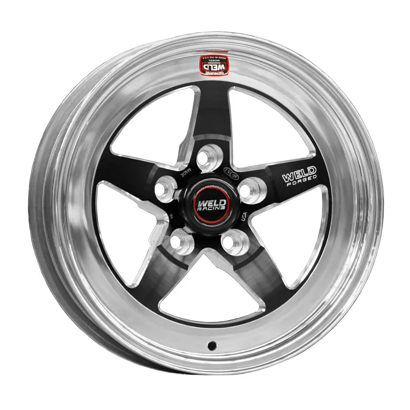 Weld S71 Black Aluminum Wheel – 15X9.33", 5X4.5" Bolt Pattern, 4.5" Backspace, Non-Beadlock 1