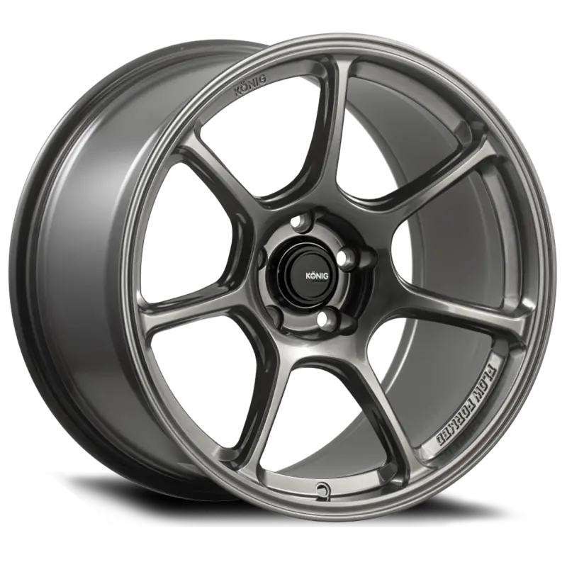 Konig Ultragram 18X9.5 5X114.3 Et25 Titanium Metallic Knurled Bead 1