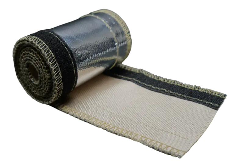 Deatschwerks Reflective Heat-Sleeving For -8 An Fuel Or Brake Lines – 3-Foot Length 1