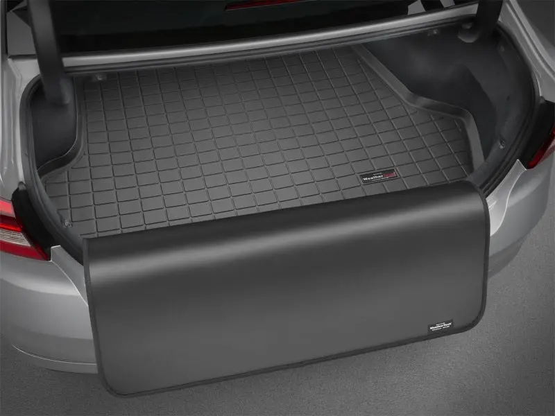 Weathertech Cargo Liner With Bumper Protector For 2007–2013 Acura Mdx – Black Trim-Fit Design 1