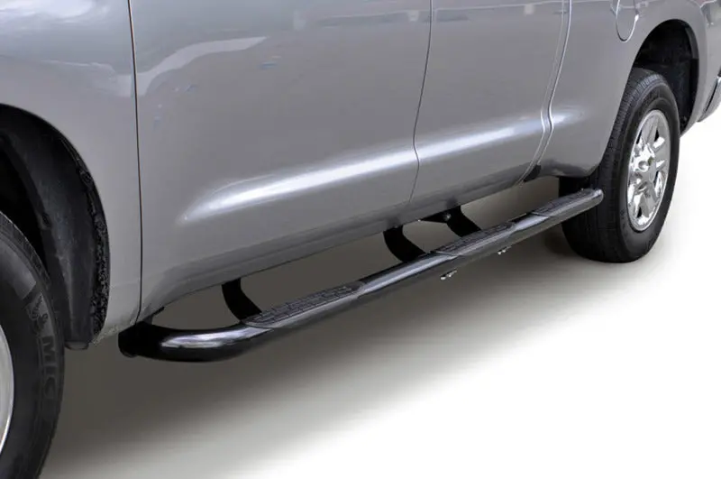 Go Rhino 6000 Series One-Piece Running Boards For 2009–2014 Ford F-150 – Wheel-To-Wheel, Black 1