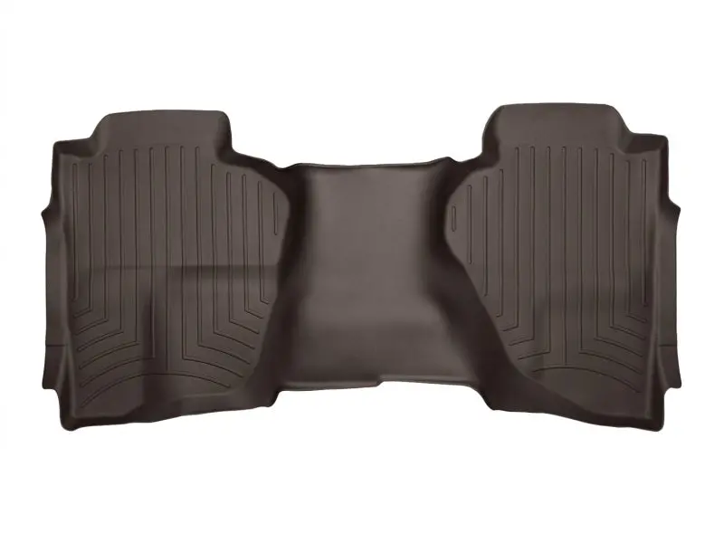 Weathertech Rear Floorliner Hp For 2015–2019 Gmc Sierra & Sierra Denali 2500Hd/3500Hd Crew Cab – Cocoa Color 1
