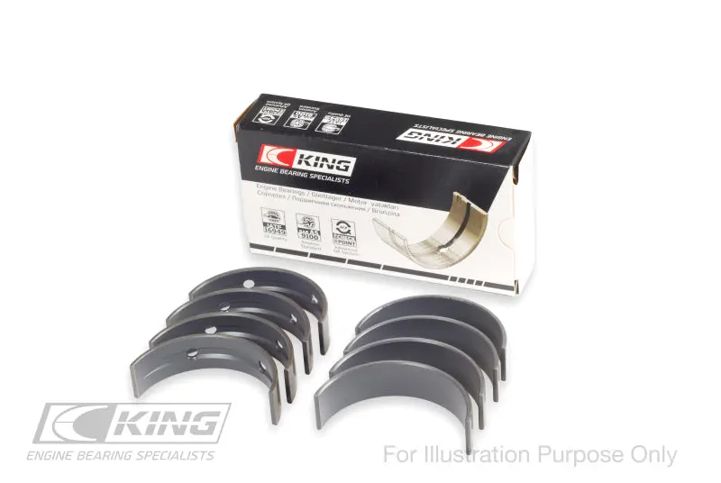 King Main Bearing Set For Toyota 2Gr-Fe Engine – Standard Size (0.05Mm Under), Precision-Matched Components 1