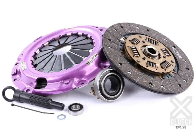 Xclutch Stage 1 Sprung Organic Clutch Kit – Compatible With 1992–1996 Mitsubishi Lancer Gsr 1.8L 1