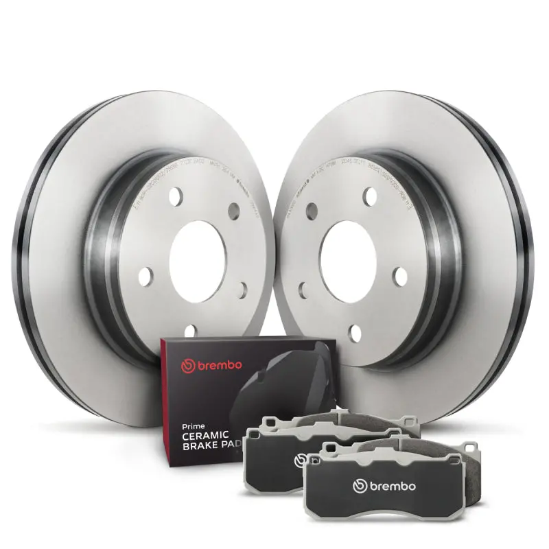 Brembo Rear Disc Brake Kit For 2007–2011 Dodge Nitro & 2008–2012 Jeep Liberty (Oem Replacement) 1