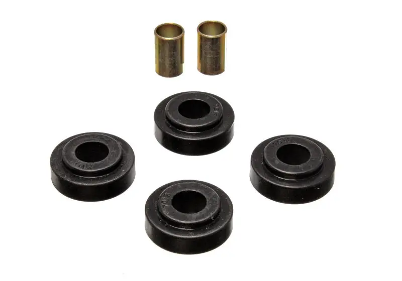 Energy Suspension 79-85 Mazda Rx7 Black Front Strut Rod Bushing Set 1