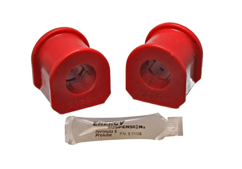 Energy Suspension 7/8-Inch Front Sway Bar Bushing Kit – Red Polyurethane 2
