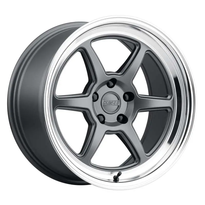 Kansei K14G Roku Forged Wheel – 18×9.5", 5×114.3Mm, +38Mm Offset, 73.1Mm Bore, Grey & Machined Lip 1