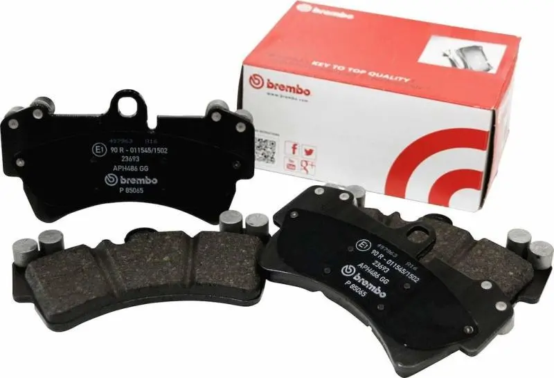 Brembo Front Ceramic Brake Pads – Nao Oe Equivalent For 2010–2012 Lexus Hs250H Premium 1
