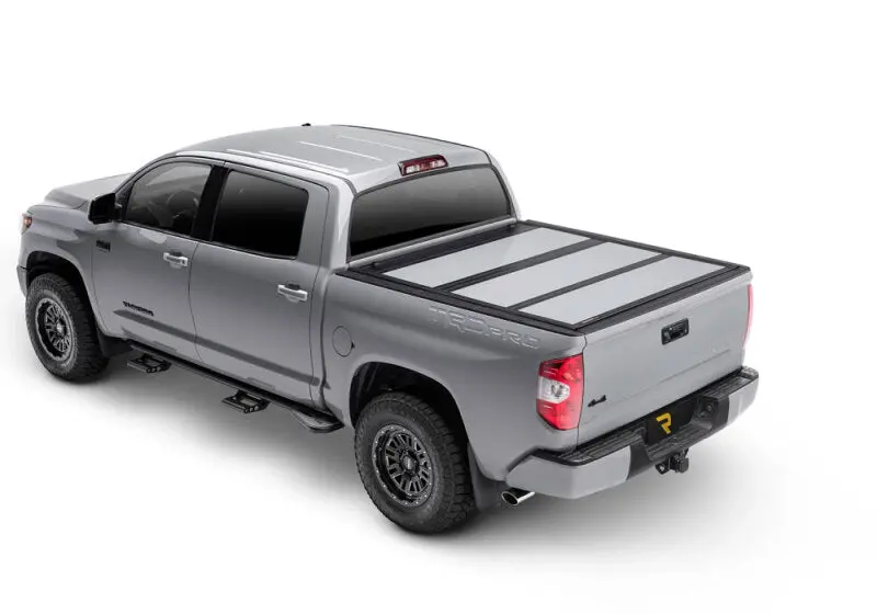 Undercover Fusion Retractable Tonneau Cover For 2014–2021 Toyota Tundra (66" Bed) – Silver Sky Finish 1