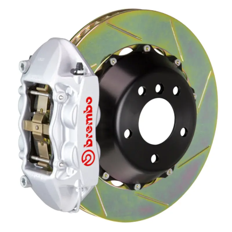 Brembo Gt Rear Big Brake Kit For Land Rover Lr3 (2005–2008) And Range Rover Sport (2005–2013) – 4-Piston Calipers, 380X28Mm Slotted Two-Piece Rotors 1