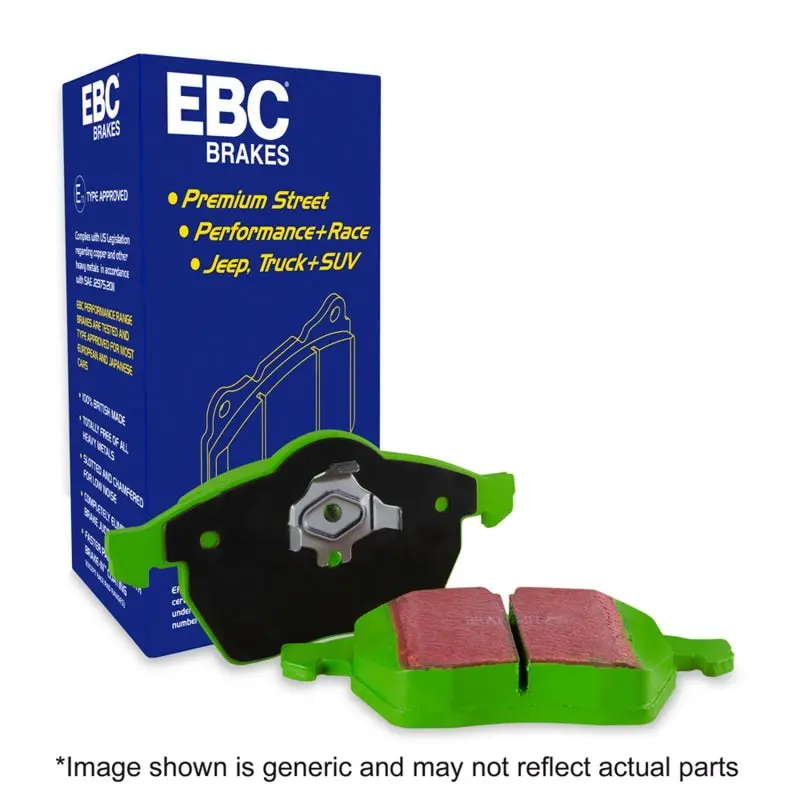 Ebc Greenstuff Rear Brake Pads For 2021+ Ford F-150 (2.7Tt/3.5Tt, 2Wd/4Wd) 2