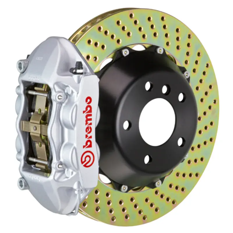 Brembo Gt Big Brake Kit For 2017+ Ford F-150 Raptor – Rear 4-Piston Calipers With 380X28Mm Drilled Two-Piece Rotors 1