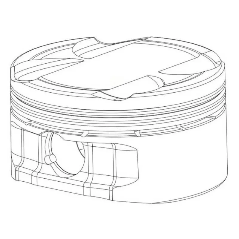 Cp Pistons & Rings For Nissan Rb25Det/Rb30 Engines – 86.5Mm Bore, +0.5Mm Oversize, 8.5:1 Compression Ratio 1