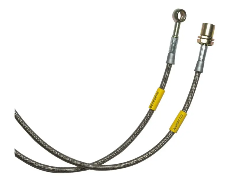 Goodridge Stainless Steel Brake Line Kit For 1990–1997 Honda Accord (Wagon & Sedan) With Rear Drum Brakes, No Abs 1