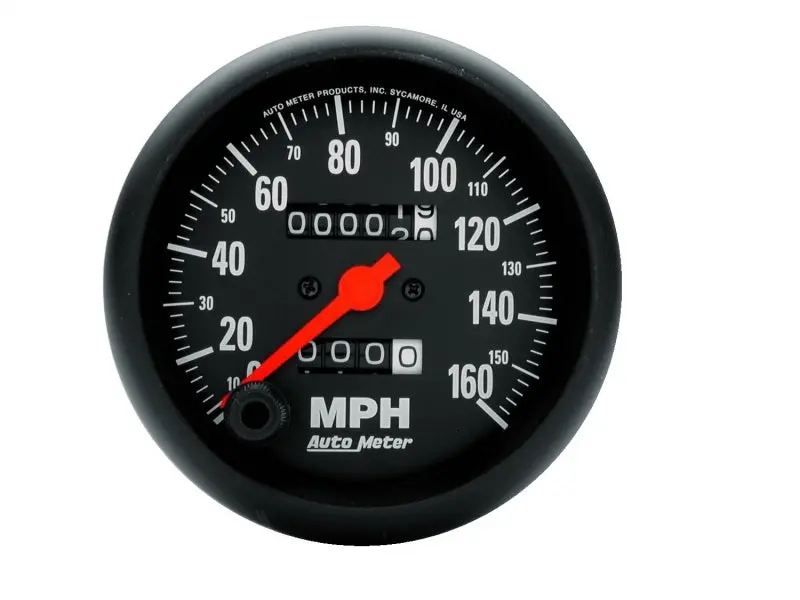 Autometer Z-Series Mechanical Speedometer – 85Mm Dial, 0–160 Mph Range 1